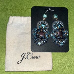 Blue J. Crew Earrings